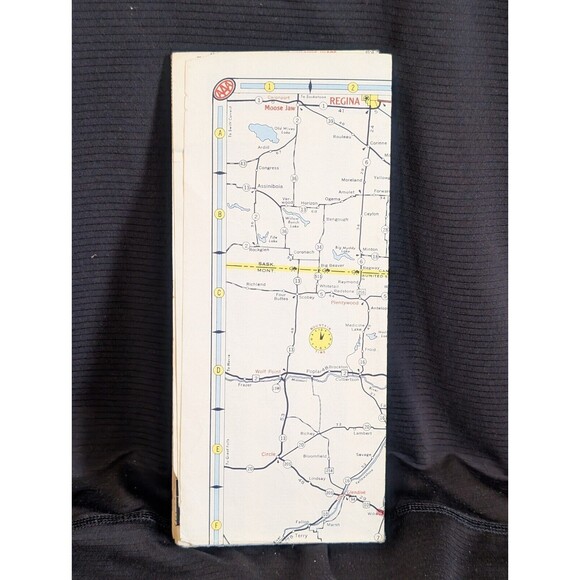 Vintage Lot of 18 U.S. HIGHWAY ROAD MAPS 1950s 60s 70s WA MN ND IL IA South East - Picture 4 of 16